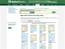 Tablet Screenshot of maps.nationmaster.com